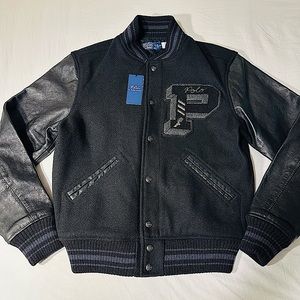Polo Ralph Lauren The Iconic Letterman Jacket Brand New
